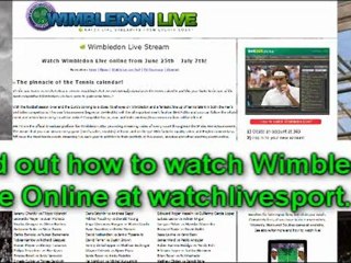 Se Wimbledon 2012 Live Stream | Gratis Tennis på nettet