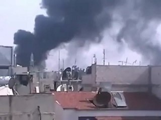 Syria فري برس حمص الحميدية القصف على الحي 25 6 2012 Homs