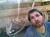 Syria فري برس  حلب كيف يتعامل أفراد االجيس الاسدي مع الاهالي المسالمين في الريف الحلبي ج1 Aleppo