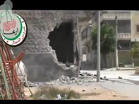 Syria فري برس ادلب أريحا أثار القصف العشوائي على المباني ج2 Idlib