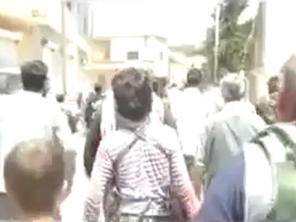 Syria فري برس ادلب سرجة الشهيد باذن الله تعالى محمد ابو ياسين25 6 2012 جـ1 Idlib