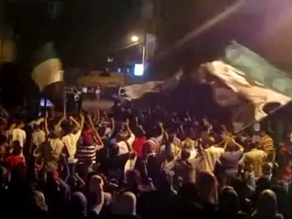 Syria فري برس حمص الصامدة  أحرار الوعر مسائية الوفاء للشهيدين إدريس سويد وجهاد عمرو 24 06 2012 ج2 Homs