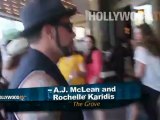 Backstreet Boy A.J. McLean es un papa pronoto - Hollywood.TV