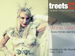 Street style burlesque de Minnie Valentine