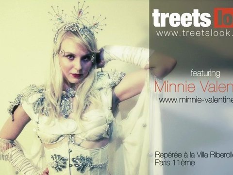 Street style burlesque de Minnie Valentine