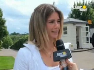 Camila Giorgi - Invervista Supertennis - Wimbledon 2012 - Livetennis.it