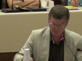 Intervention de Dominique Bolliet sur le règlement de voirie lors du conseil du 25 juin
