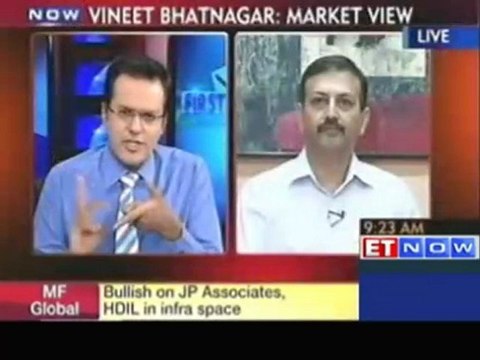 Bullish on JP Associates, HDIL, MF Global