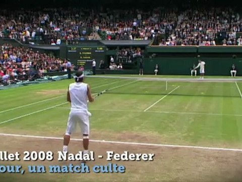 VIDEO - Wimbledon - Un jour, un match culte : Rafaël Nadal vs Roger Federer (2008)