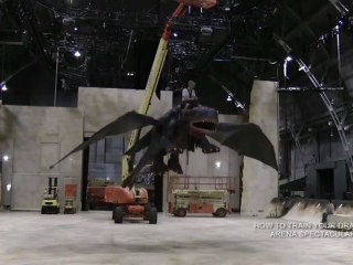 How To Train Your Dragon Arena Spectacular - Test Footage