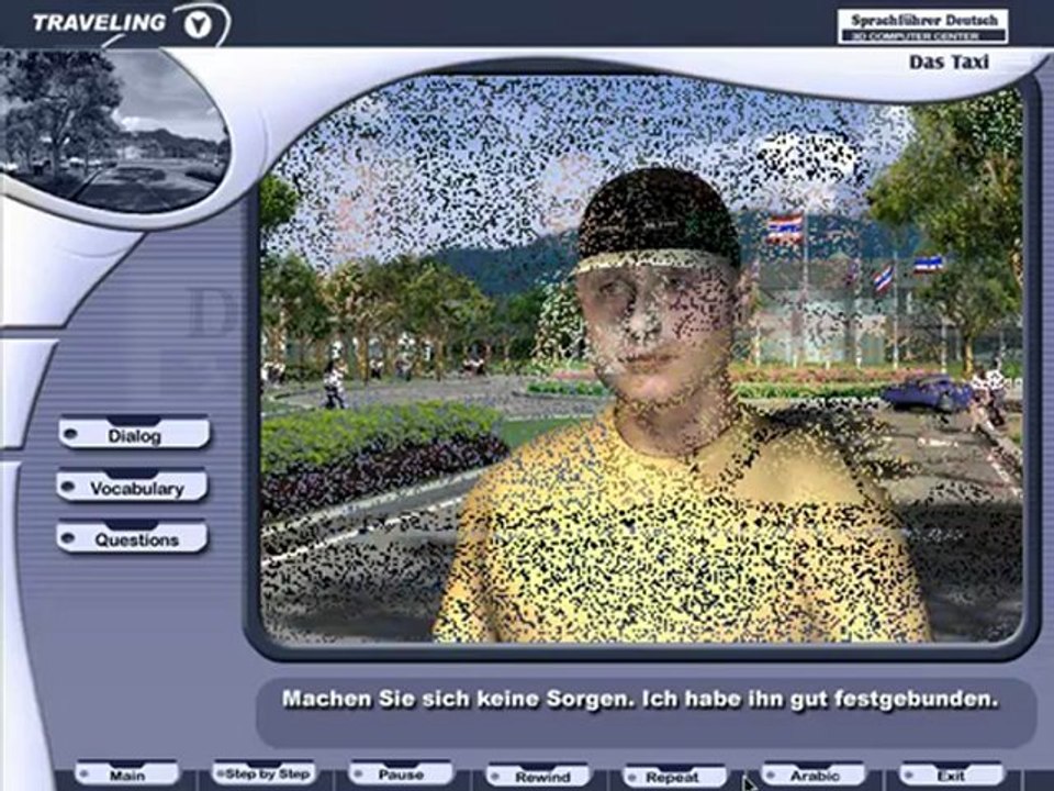 Learn German تعليم اللغة الالمانية دليل الالمانية برنامج تعليم المحادثة في التاكسي