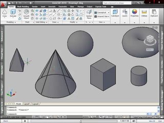برنامج تعليم اوتوكاد 2010 - الثري دي في الأوتوكاد - Learn AutoCAD