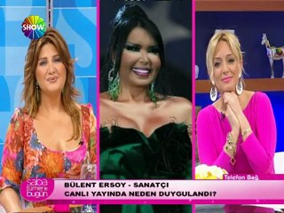 Yayına telefonla bağlanan Bülent Ersoy ağladı