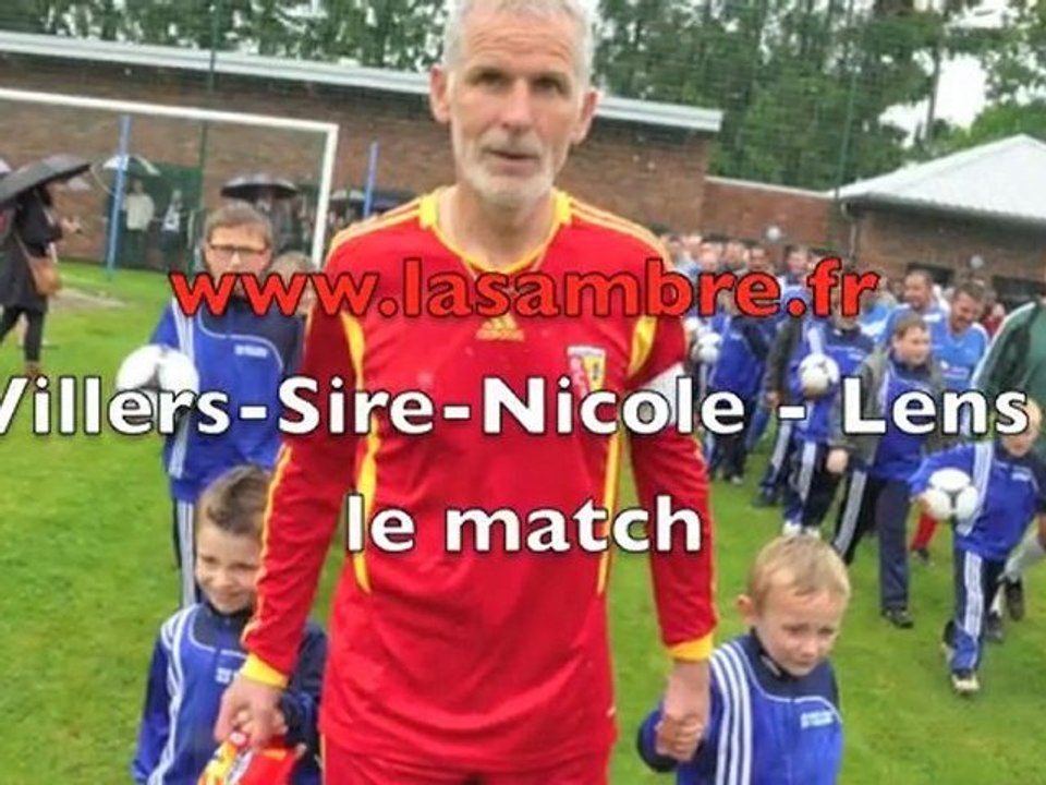 Villers-Sire-Nicole - Lens : le match