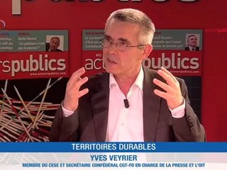 20 juin 2012 - Bertrand Pancher sur le plateau télé d'Acteurs Publics pour RIO + 20