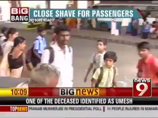 CLOSE SHAVE FOR PASSENGERS.