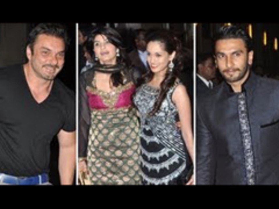 Bollywood Stars Wishes  Esha Deol & Bharat Takhtani At Their Sangeet Ceremony