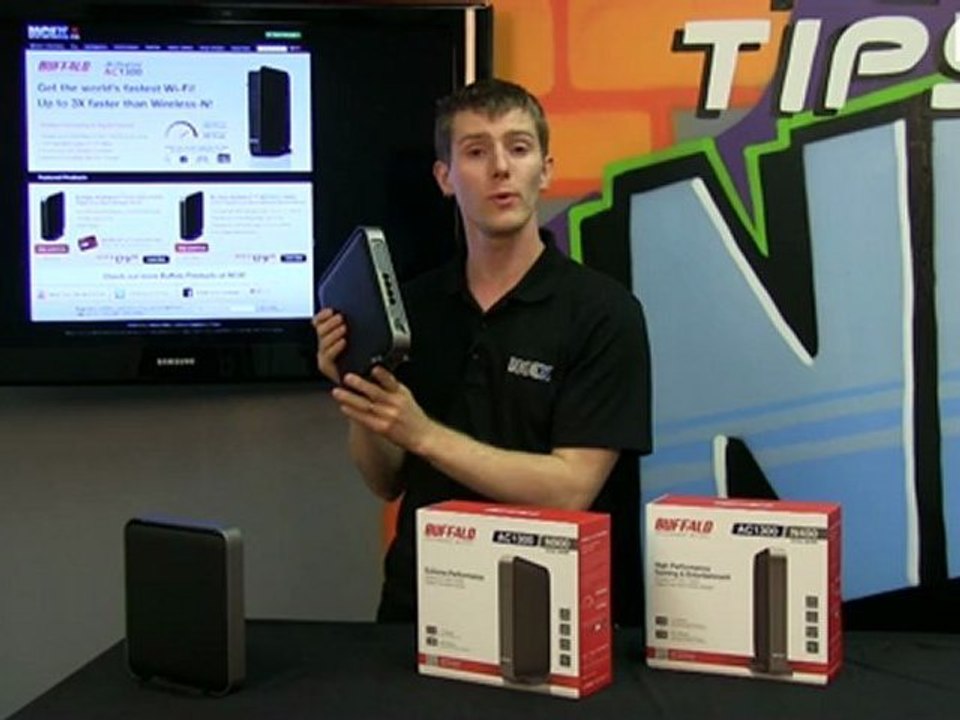 Buffalo 802.11AC 1.3Gbps Gigabit Wireless Networking Router & Media Bridge NCIX Tech Tips