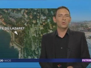 Nice patrimoine : La grotte du Lazaret