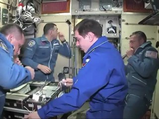 [ISS] Expedition 29 Hatch Opening