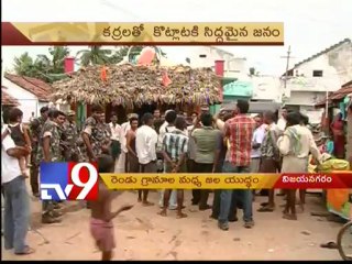 Fight between villages over water