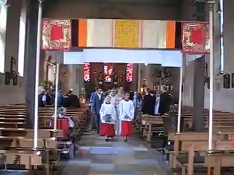 Hochzeit Daniela und Alexander Link in Elfershausen Kirche 31.07.2010 Video von Hubert Fella