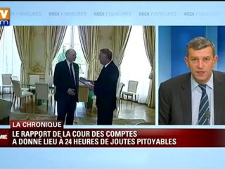 Le rapport de la Cour des comptes a donné lieu à 24h de joutes pitoyables