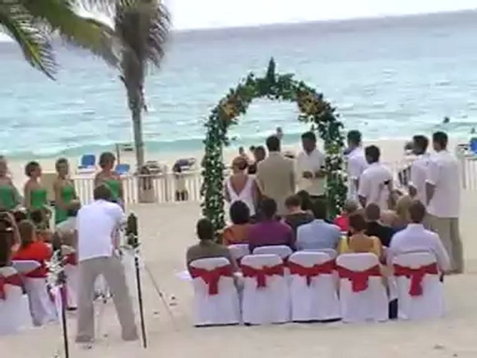 Riu Palace Riviera Maya  Hochzeit am Strand Playa del Carmen, Yucatan Cancun Film Video www.Fella.de