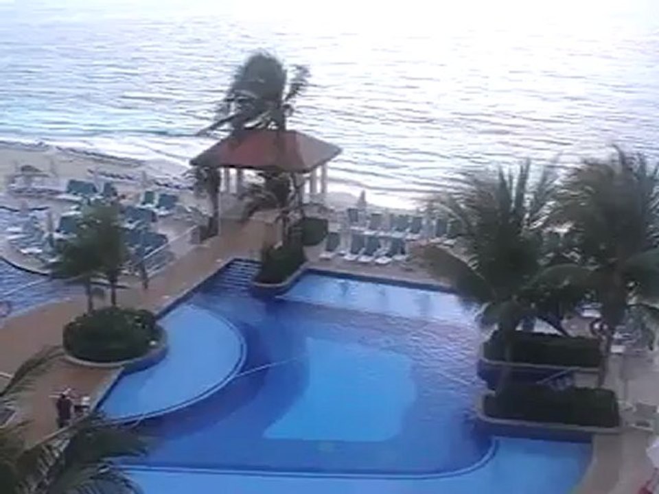 RIU Cancun Mexiko Cancun, Yucatan Pool vom Fenster aus Cancun Bilder Video www.Fella.de