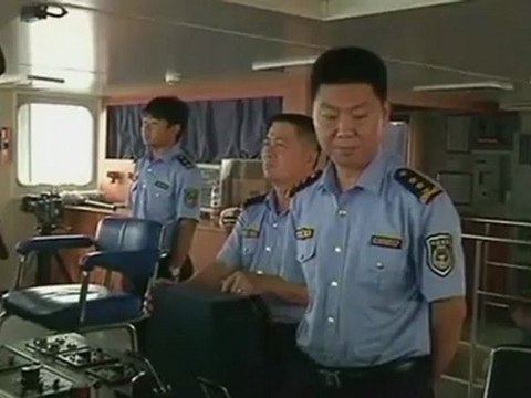 Chinese navy patrols disputed waters
