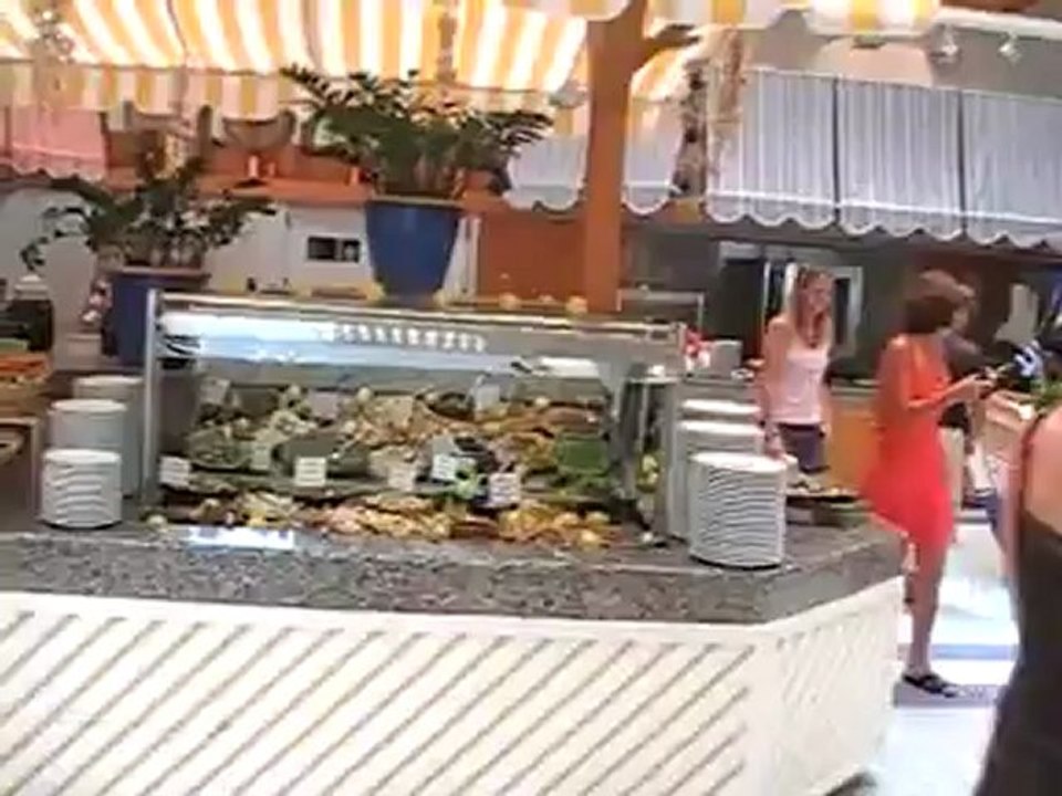 Kreta Clubhotel ROBINSON Club Lyttos Beach Chersonissos Restaurant Video Film von Hubert Fella