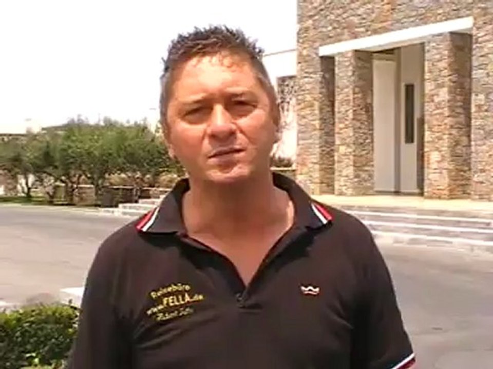 Kreta Hotel Grecotel Amirandes Gouves 5 Sterne von Aussen Film Video von Hubert Fella
