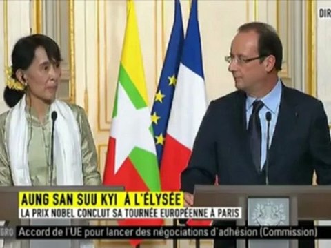 Aung San Suu Kyi : Il faut aider les jeunes Birmans