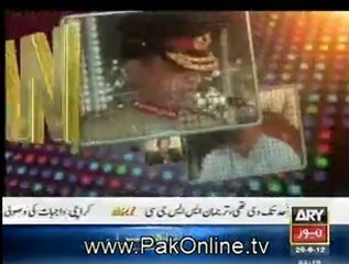 Pakistan Tonight - 26th June 2012 Part 1 - By Ary News