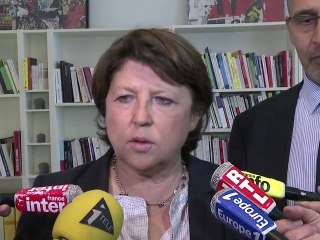 Martine Aubry sur l'augmentation du chômage et la hausse du SMIC