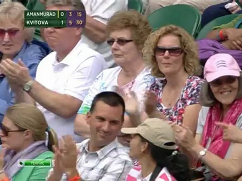 Wimbledon 2012 - 1st Round - Amanmuradova vs Kvitova [rgfootball.net]
