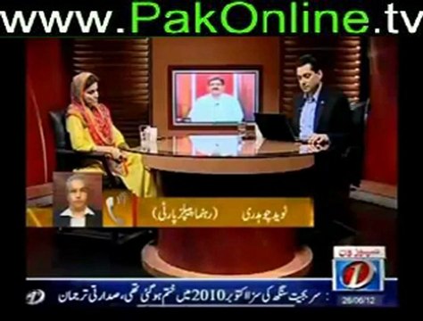 Bang-e-Dara(Naz Balouch,Naveed Chauhdry) with Faisal Qureshi 26th June 2012
