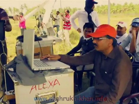 Shah Rukh Khan - Hyundai commercial making - june 2012