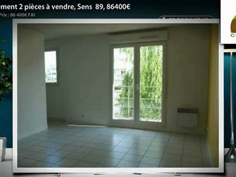 Appartement 2 pièces à vendre, Sens 89, 86400€