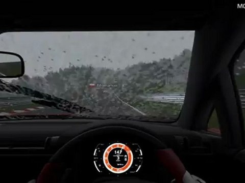 Gran Turismo 5 - Audi R8 5.2 V10 vs Lexus LFA at Nordschleife