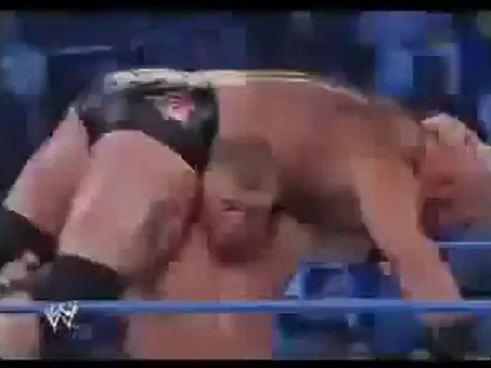 Brock Lesnar and Rey Mysterio Vs Big Show and A-Train