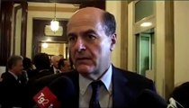 Bersani - Passaggio storico per l'Europa, chi dice di tornare alla lira è un pazzo (26.06.12)