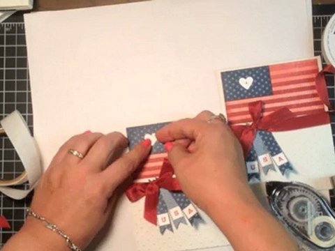 Stampin' Up! Video Tutorial - July 4th Card Idea