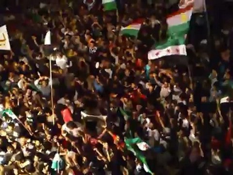 Syria فري برس منبج ريف حلب مسائية حي السرب 26 6 2012 ج2 Aleppo