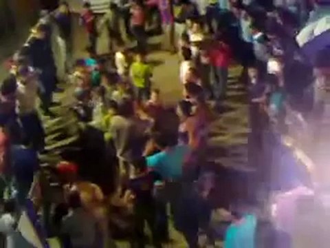 Syria فري برس درعا قرفا مظاهرة مسائية نصرة للمخيم وكفرشمس 26 6 2012ج2 Daraa