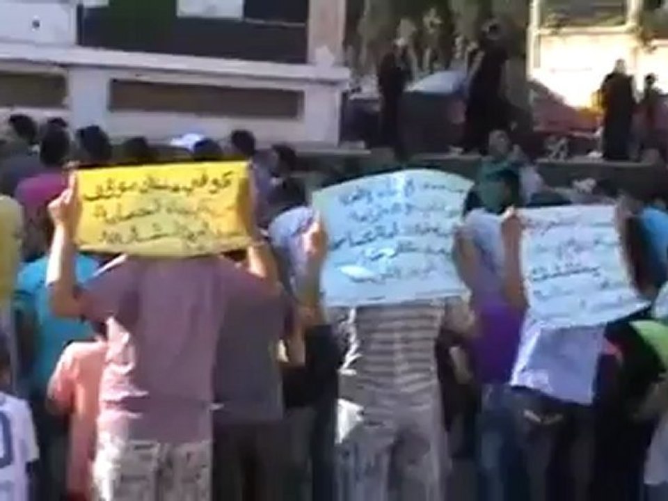 Syria فري برس حمص الوعر  ثلاثاء الوفاء للشهيد لورانش النعيمي  رااائعة 26 6 2012 ج1 Homs