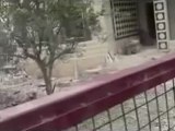 Syria فري برس  حمص قلعة الحصن  اثار القصف المدفعي على المنازل 26 6 2012 ج9 Homs