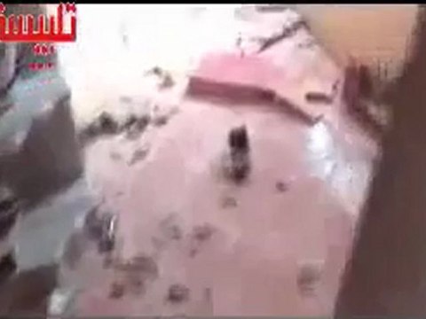 Syria فري برس حمص تلبيسة الدمار الذي خلفه القصف العشوائي 26 6 2012 ج3 Homs