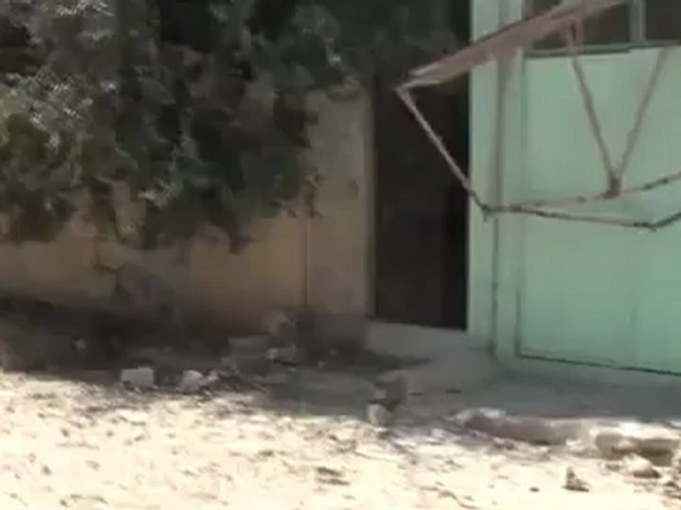 Syria فري برس حمص الرستن أثار الدمار الذي حل بمدينة الرستن 26 6 2012 ج6 Homs