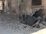 Syria فري برس حمص الرستن أثار الدمار الذي حل بمدينة الرستن 26 6 2012 ج5 Homs